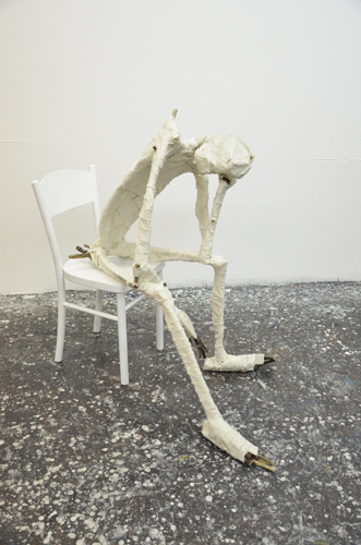 Sitzender 2009 112 x 78 x 105 cm