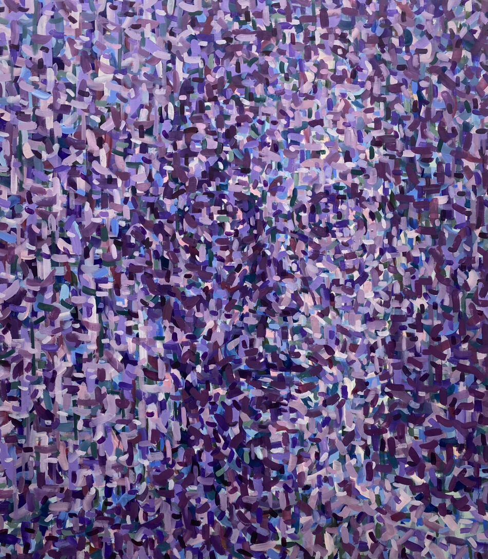 Aufgelöster Kopf Malerei